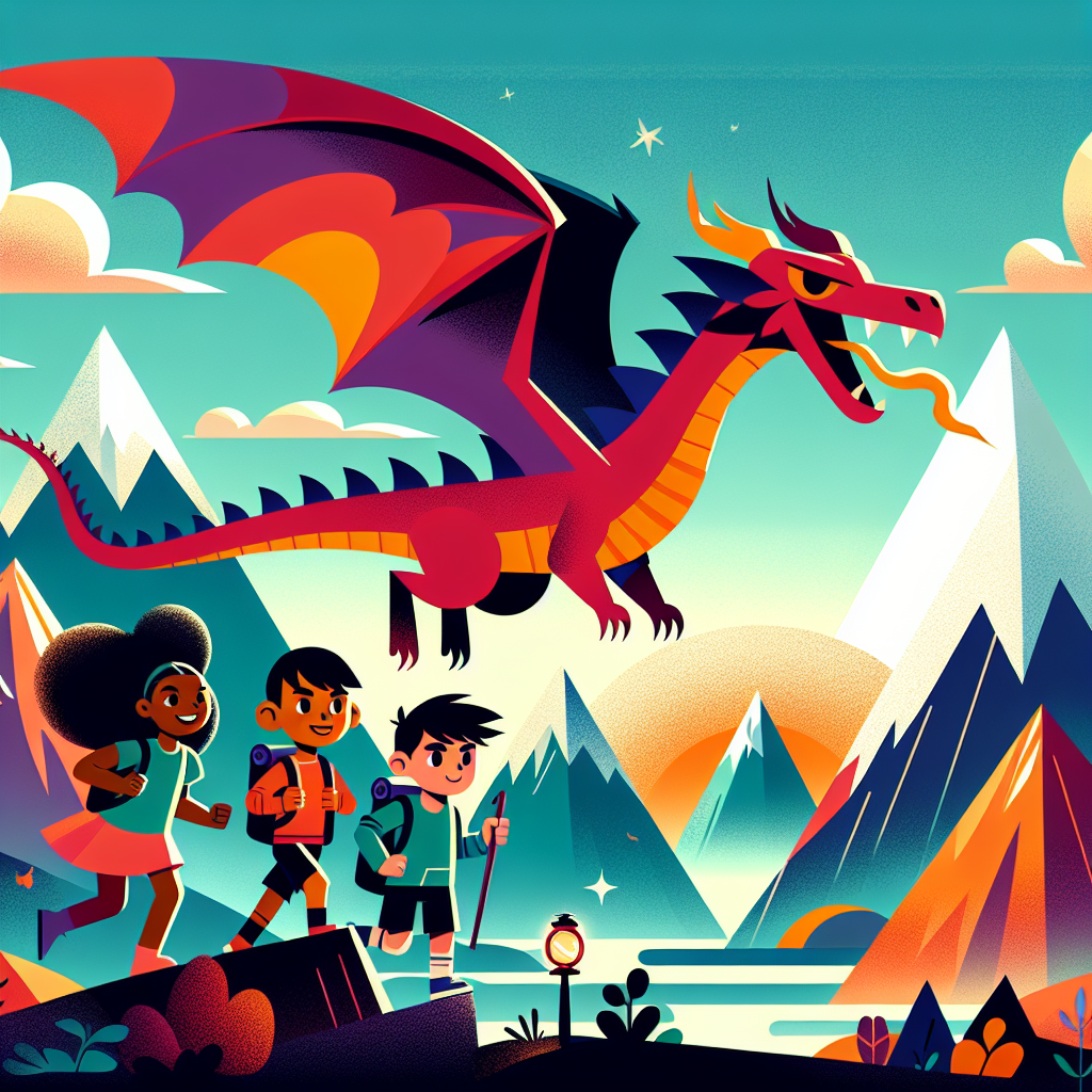 Mountain Dragon Adventure Paint By Diamond