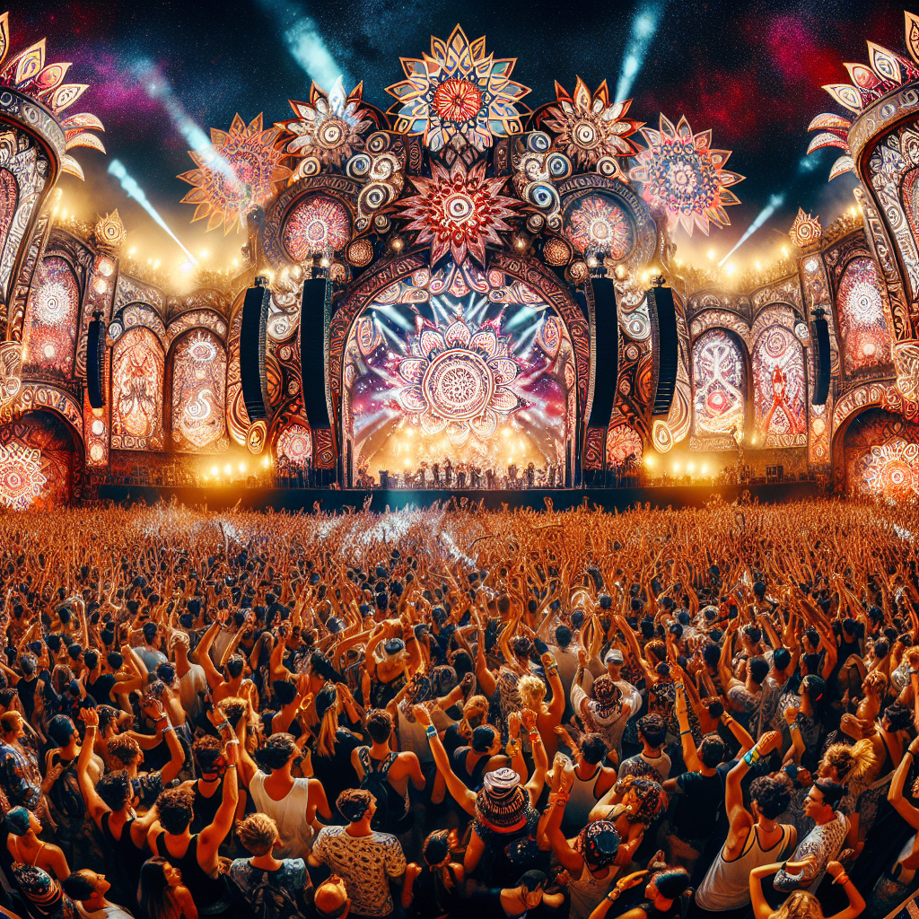 Tomorrowland Festival Paint By Diamond