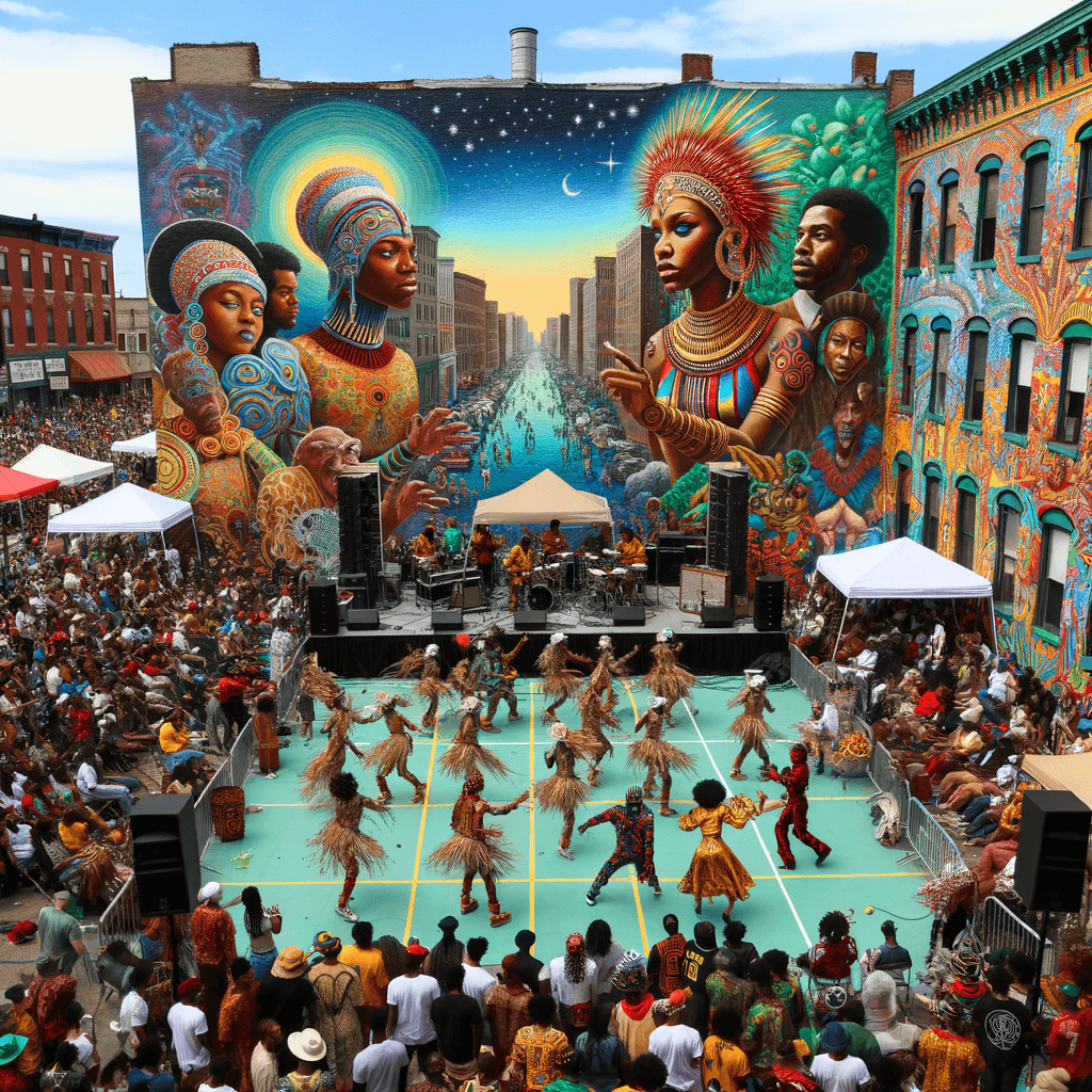 Harlem Renaissance Festival Paint By Diamond