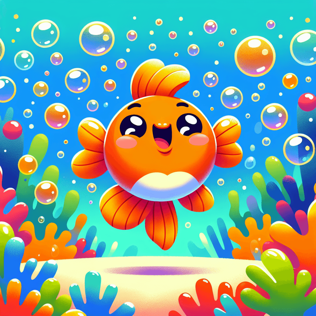 Dancing Goldfish Paint By Color