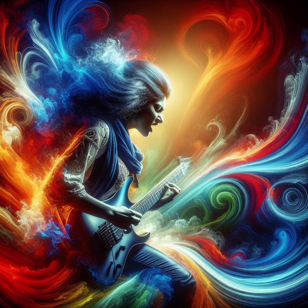 Dynamic Guitarist Paint By Diamonds Art