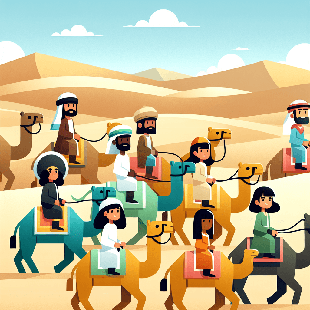 Desert Caravan Journey Diamonded Painting Kits
