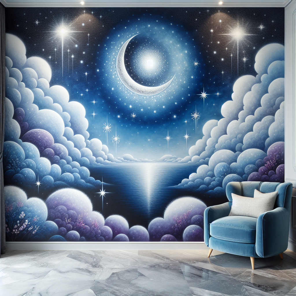 Serene Night Sky DIY Paint By Diamonds