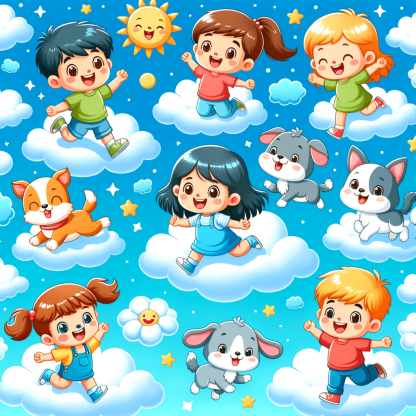 Dancing In The Clouds Diamond Painting