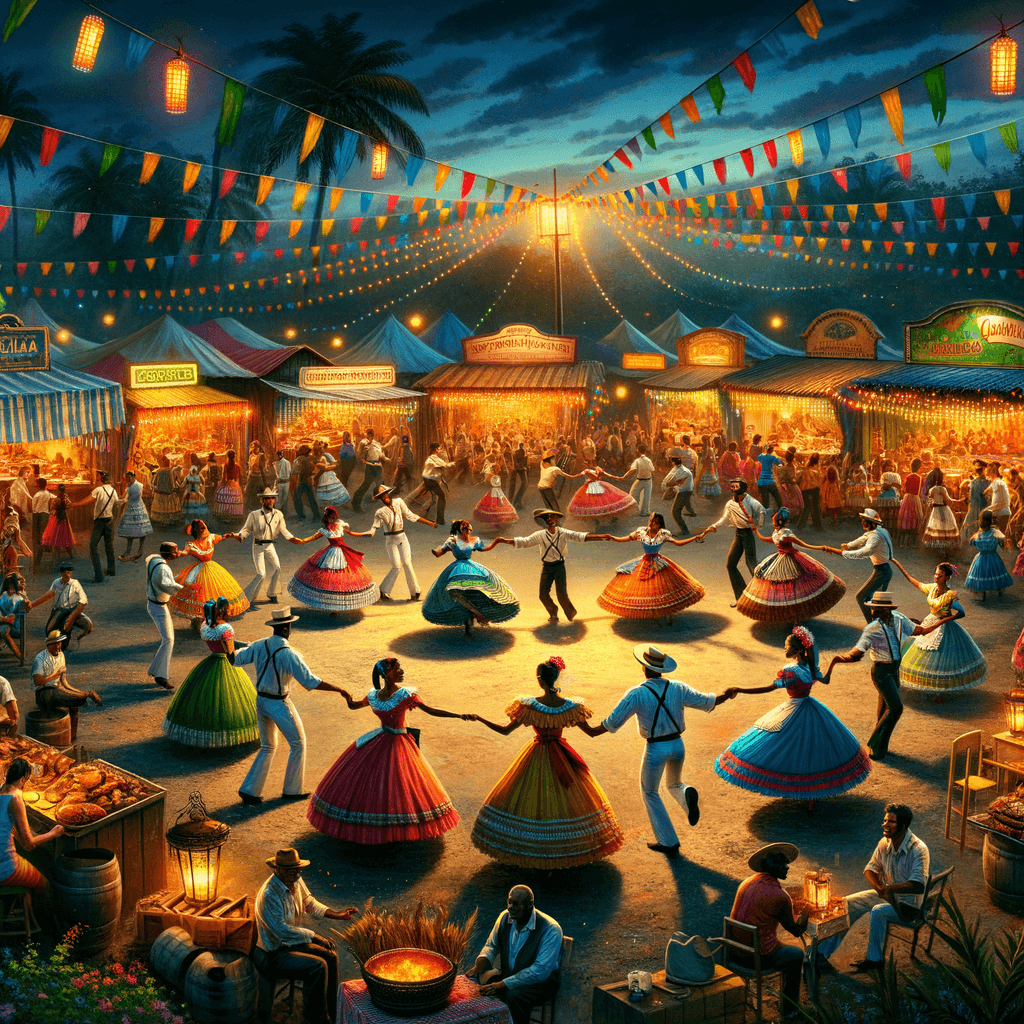 Festa Junina - Brazil Paint By Color