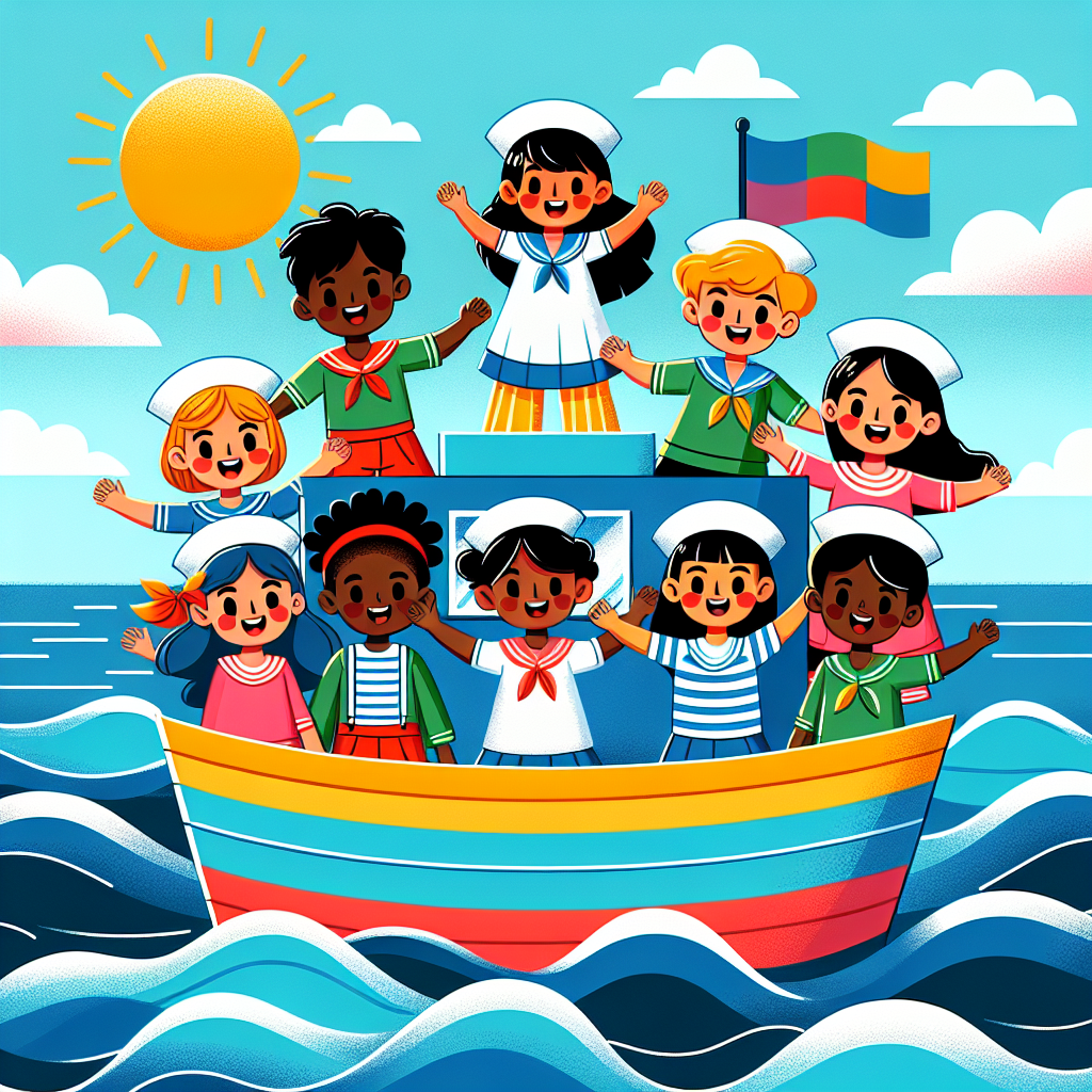 Ocean Sailor's Dream Paint By Color