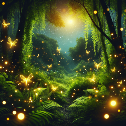 Mystical Forest Scene Diamonded Painting Kits