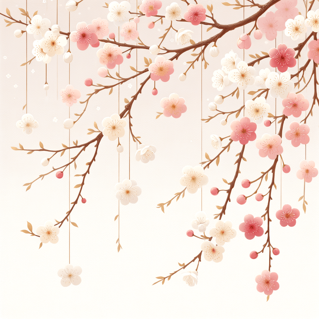Serene Sakura Blossoms Painting Diamond Kit
