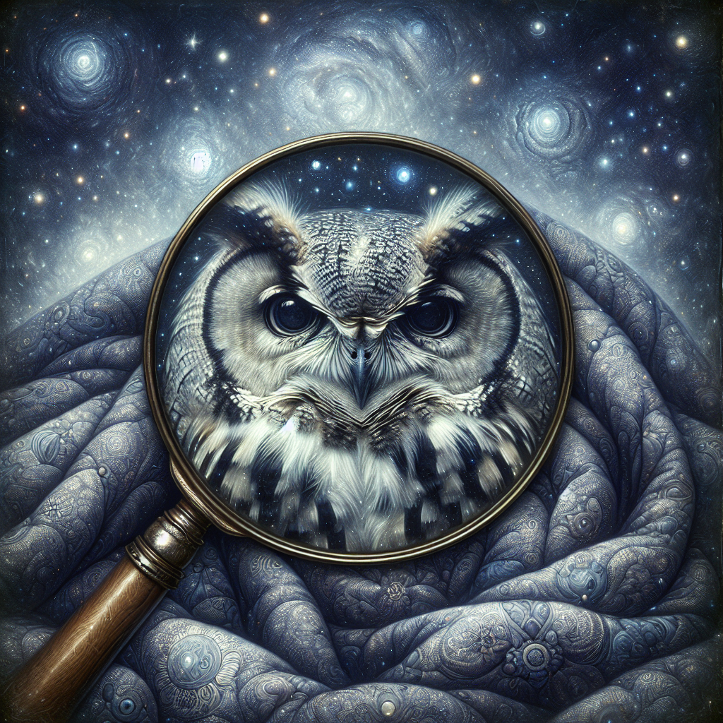Mystic Starry Owl Painting Diamond Kit