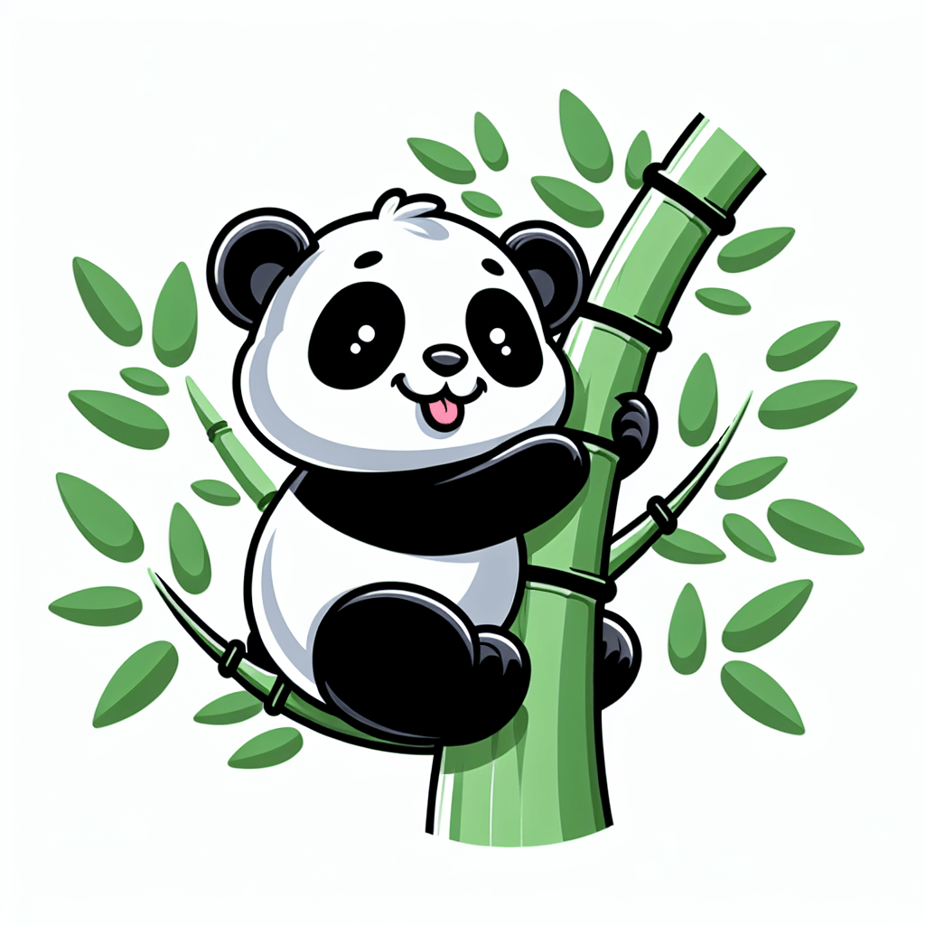 Curious Panda Adventure Diamond Painting