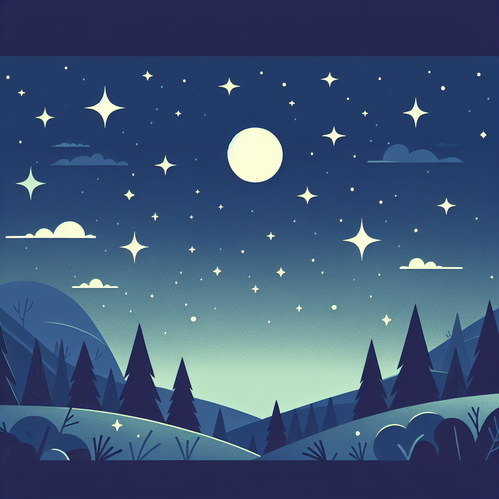 Mystic Starry Night Diamonded Painting Kits