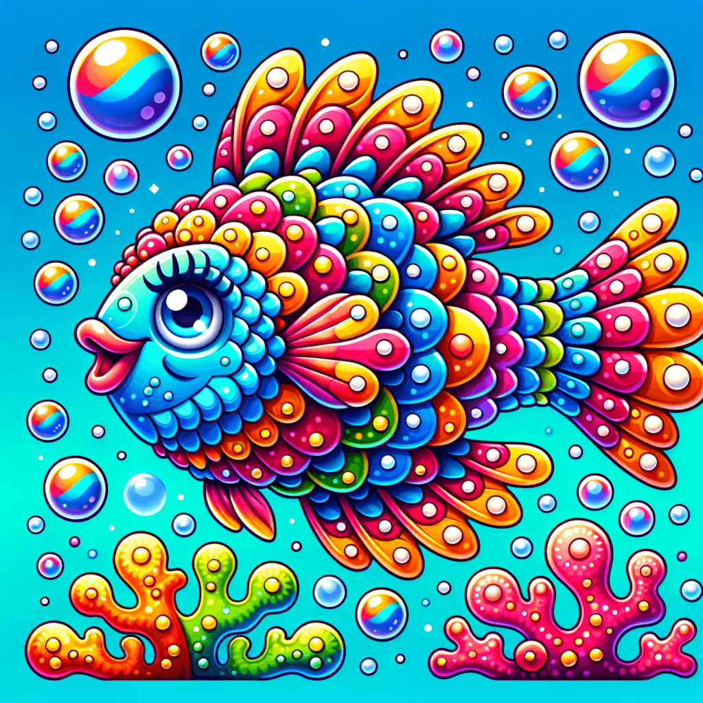 Radiant Rainbow Fish Paint By Diamonds Kits