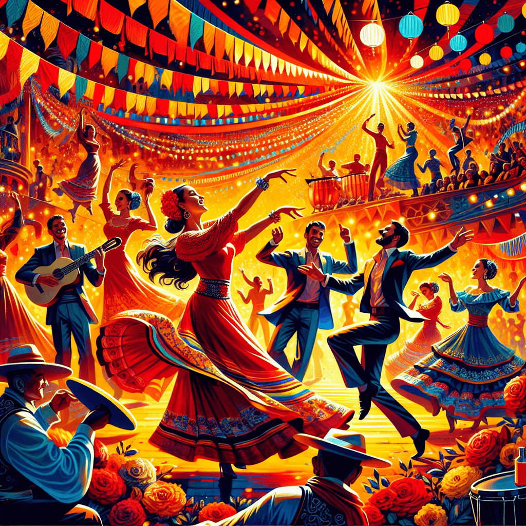 Colorful Fiesta Celebration Painting Diamond Kit