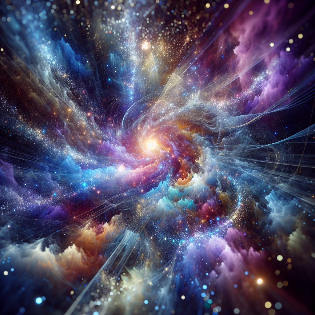 Celestial Galaxy Mosaic Painting By Diamonds Kit