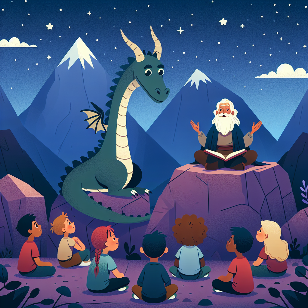Dragon's Mountain Tale Paint By Diamond