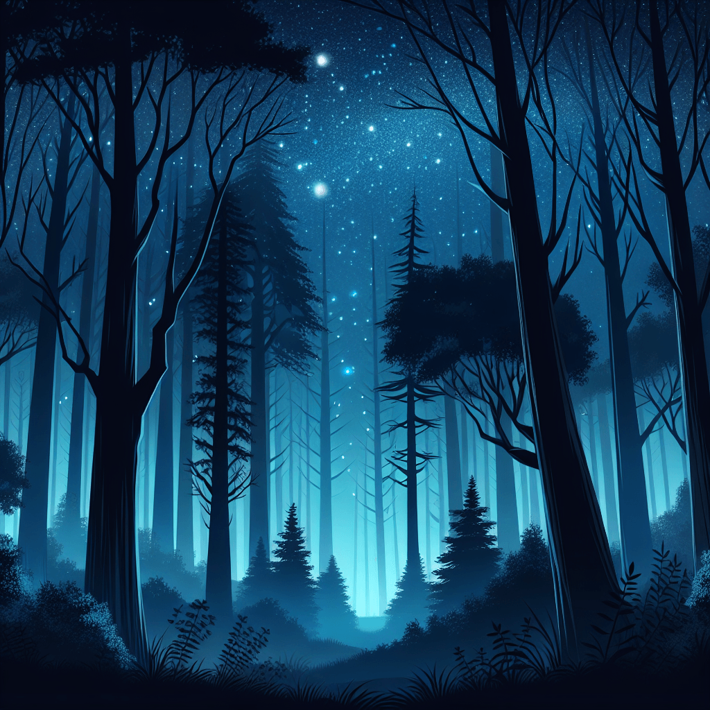 Mystical Night Painting Diamond Kit