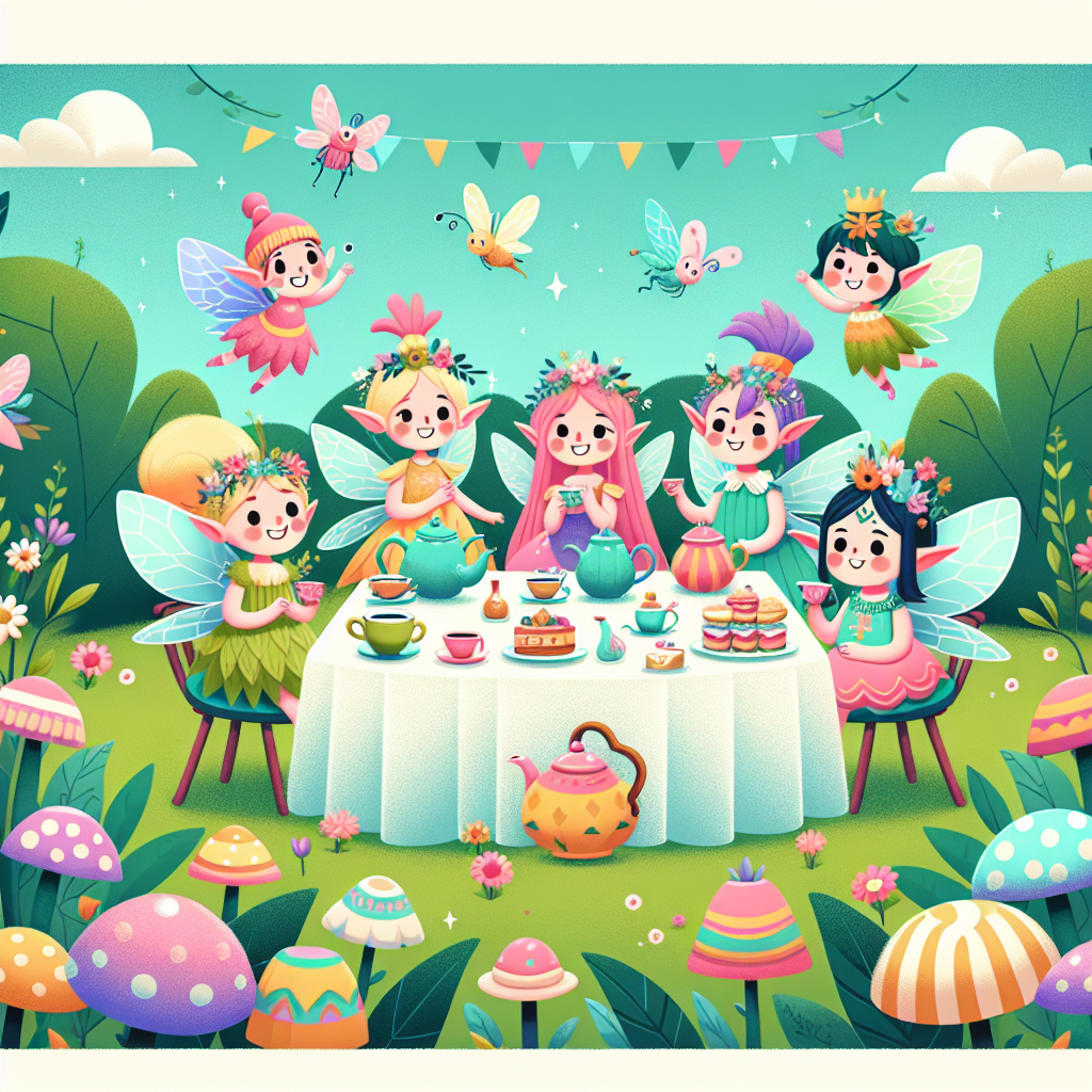 Magical Tea Party Paint By Diamond