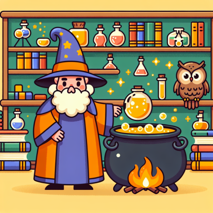 Magic School Wizardry Painting Diamond Kit