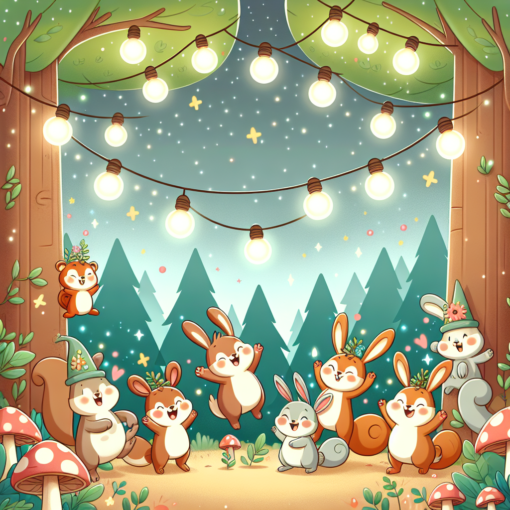 Magic Forest Festival Paint By Diamonds Art