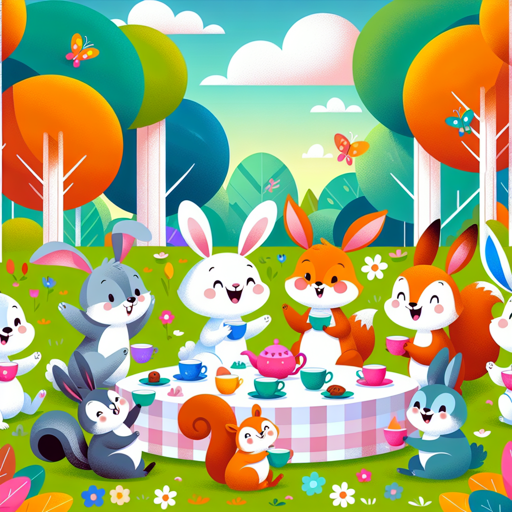 Fanciful Tea Party Adventure Paint By Diamond