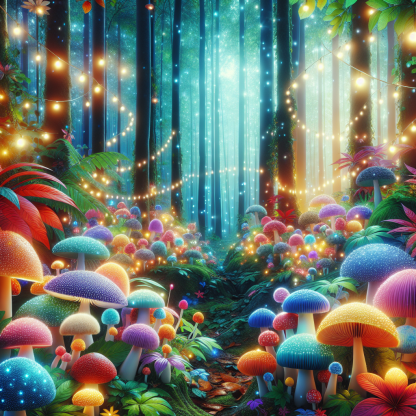 Fairytale Forest Whimsy Diamond Painting