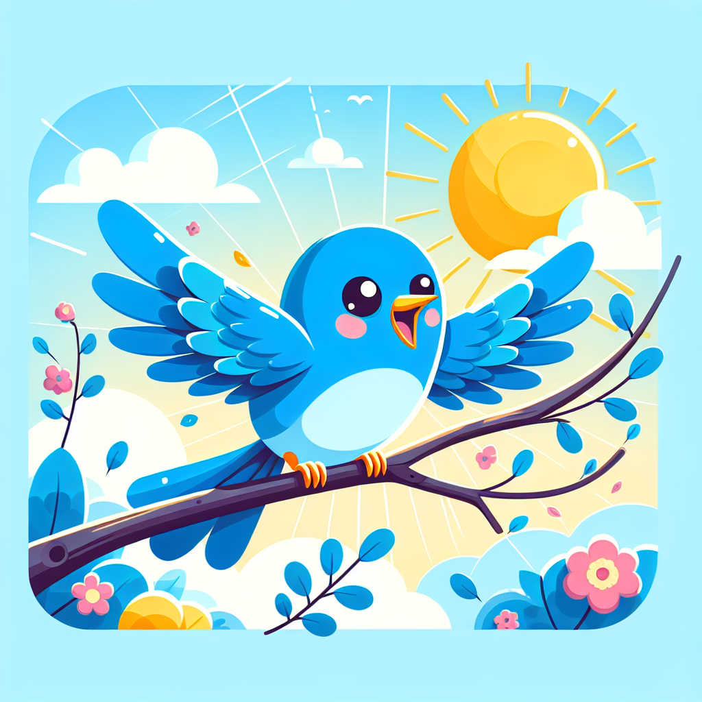 Bouncing Bluebird Diamonded Painting Kits