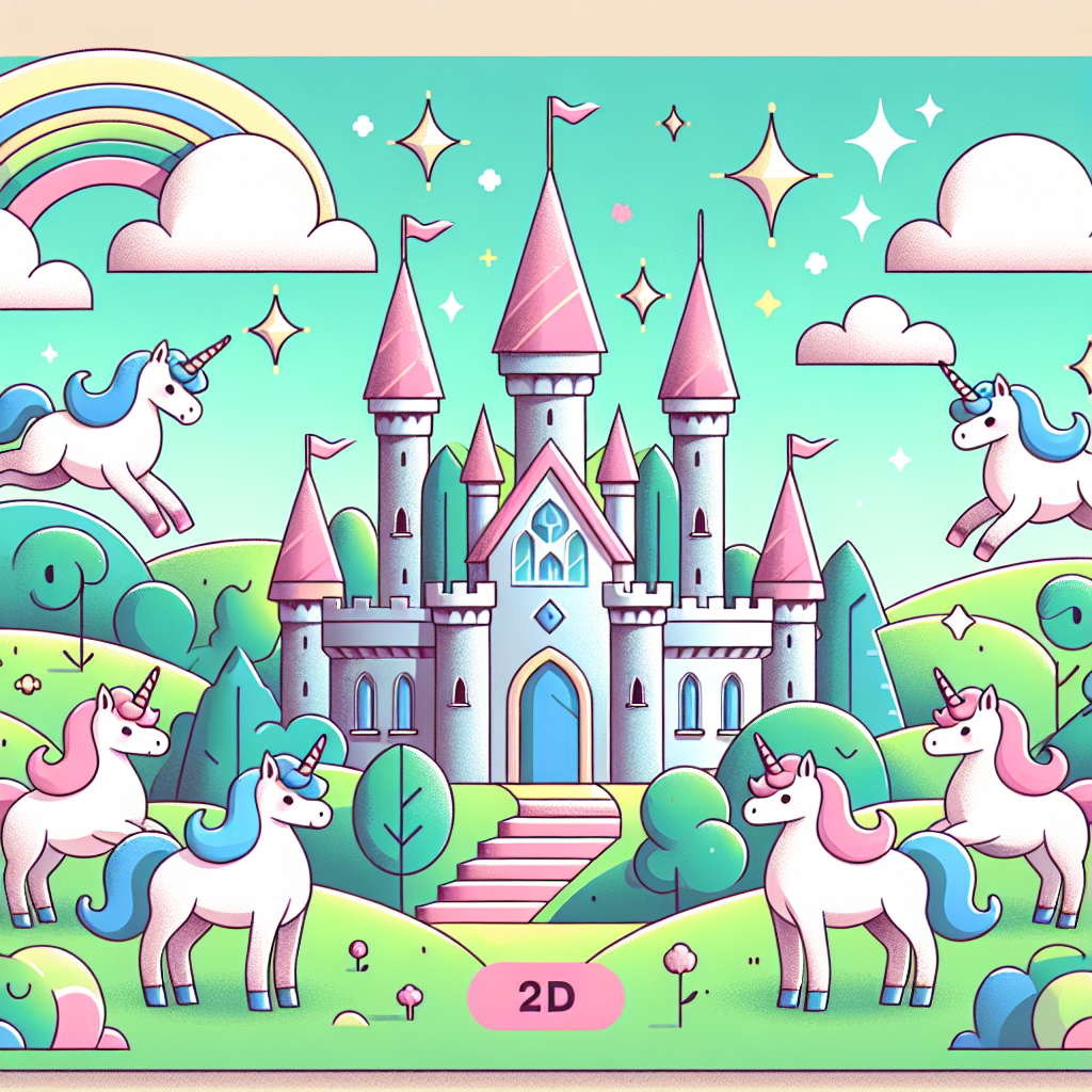 Magical Castle Kingdom Paint By Diamonds Art