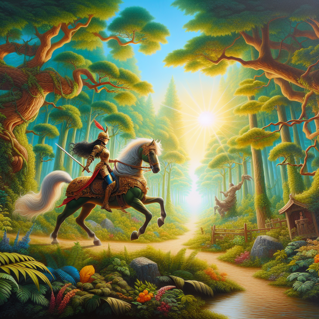 Fantasy Knight's Realm Painting Diamond Kit
