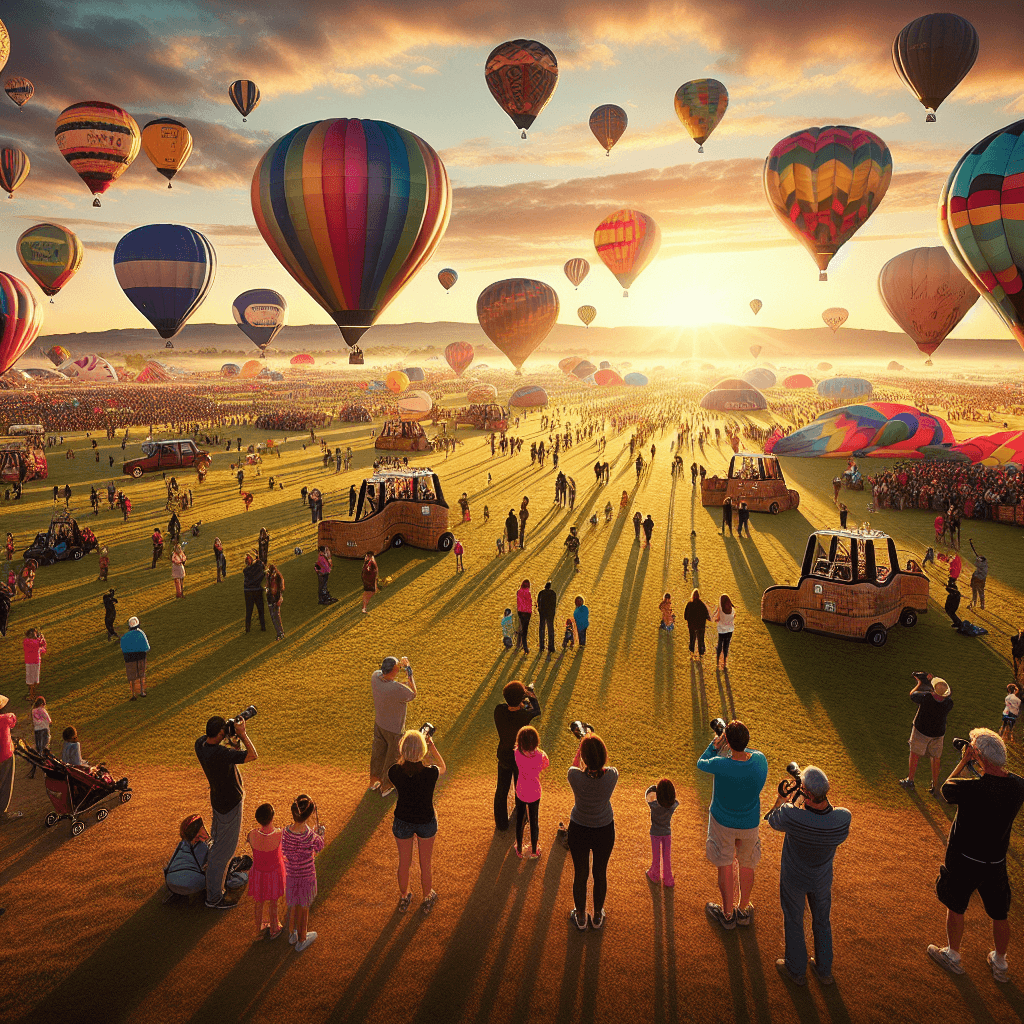 Albuquerque International Balloon Fiesta - New Mexico, USA Diamond Painting