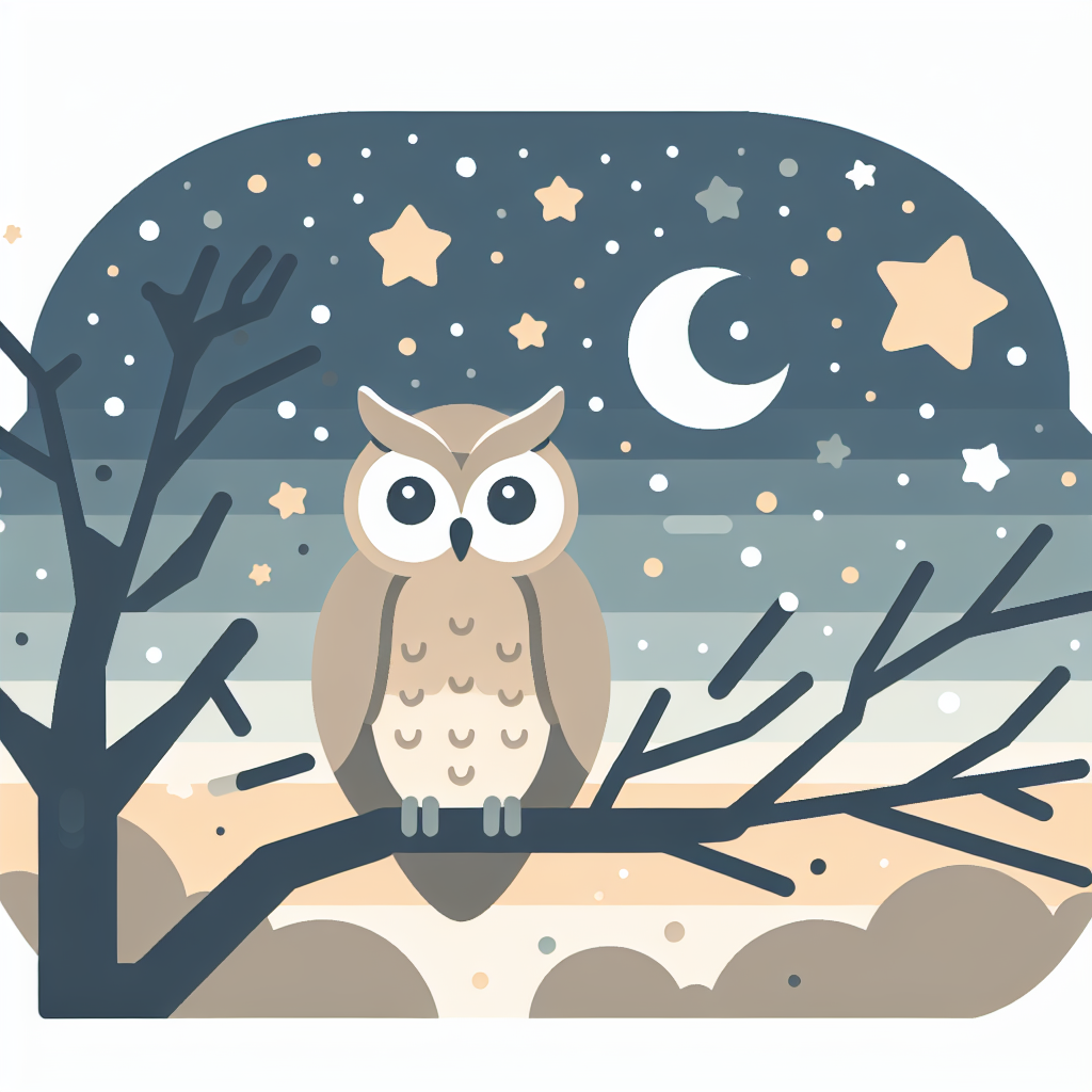 Starry Owl's Nighttime Adventure DIY Paint By Diamonds