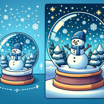 Magical Snow Globe Paint By Diamonds Art