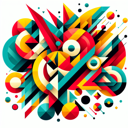 Colorful Geometry Paint By Diamond