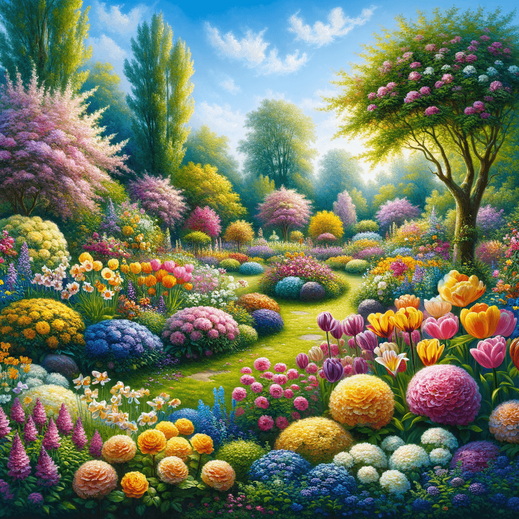 Joyful Spring Bloom Paint By Diamonds Kits