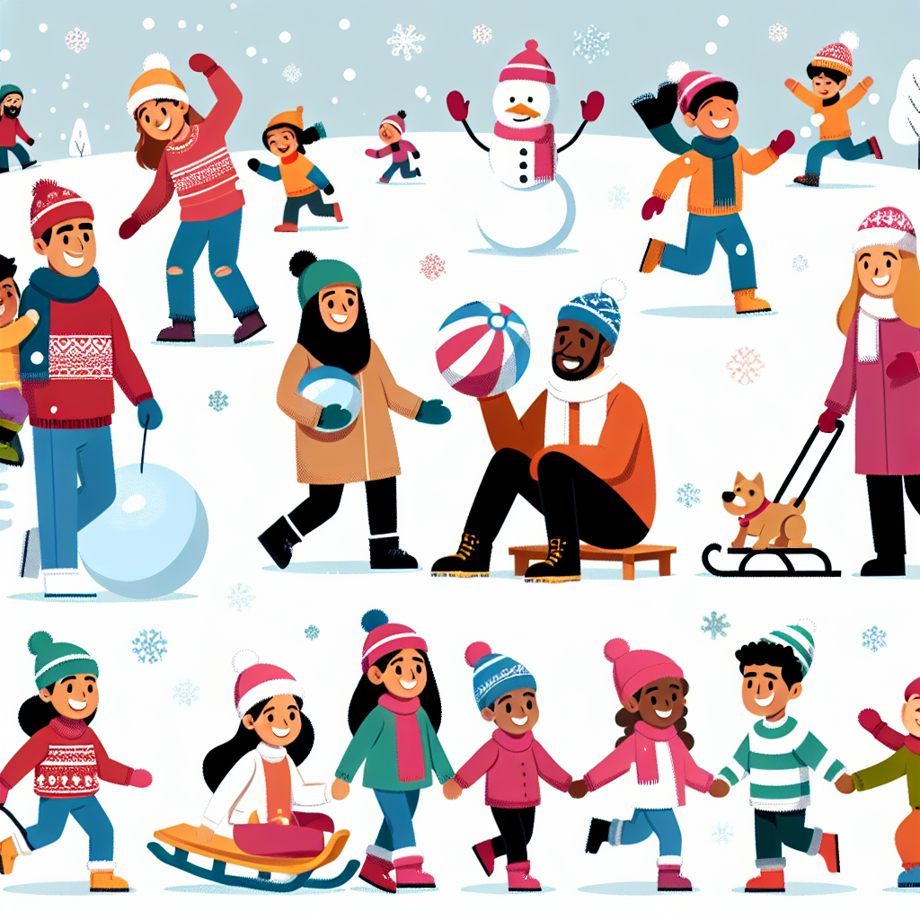 Joyous Winter Festivities Painting Diamond Kit