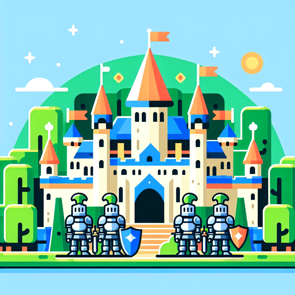 Fantasy Castle And Knights DIY Paint By Diamonds