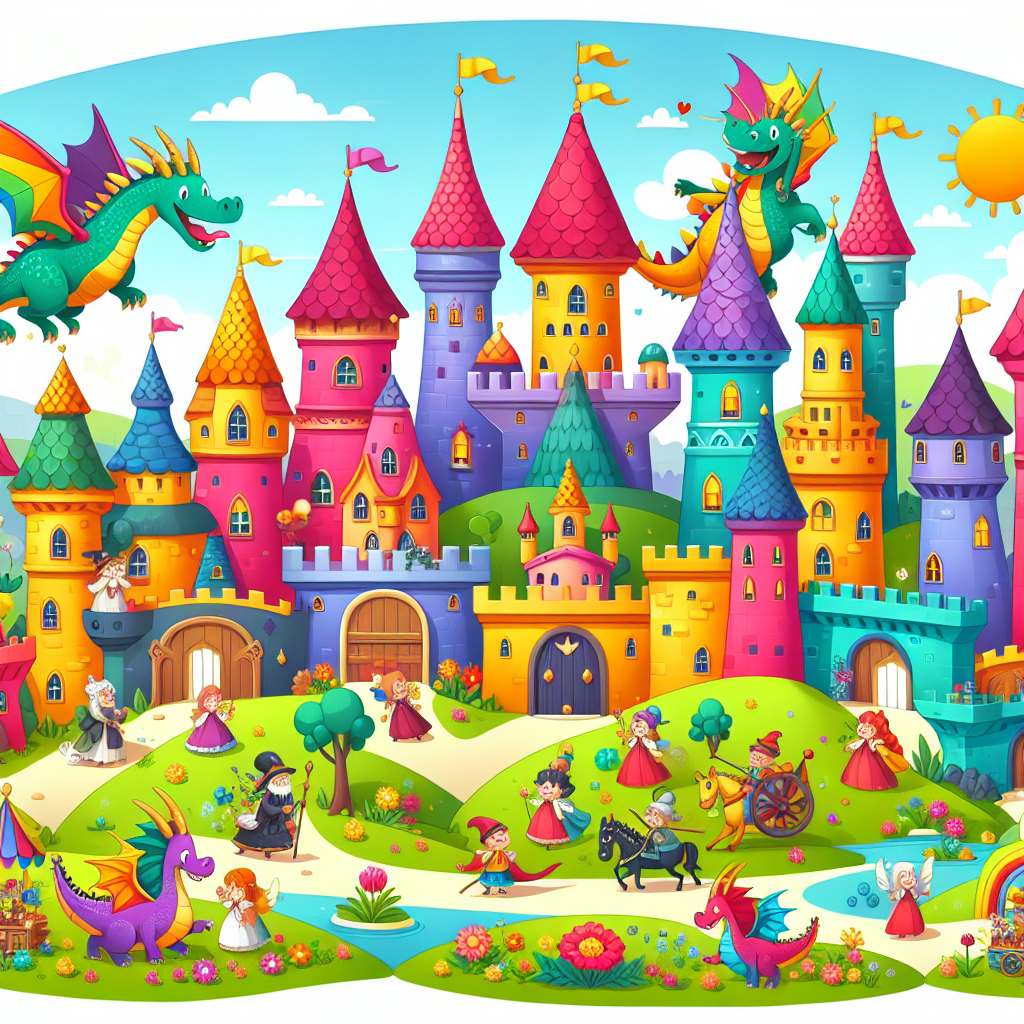 Magic Kingdom Of Friends Paint By Diamonds