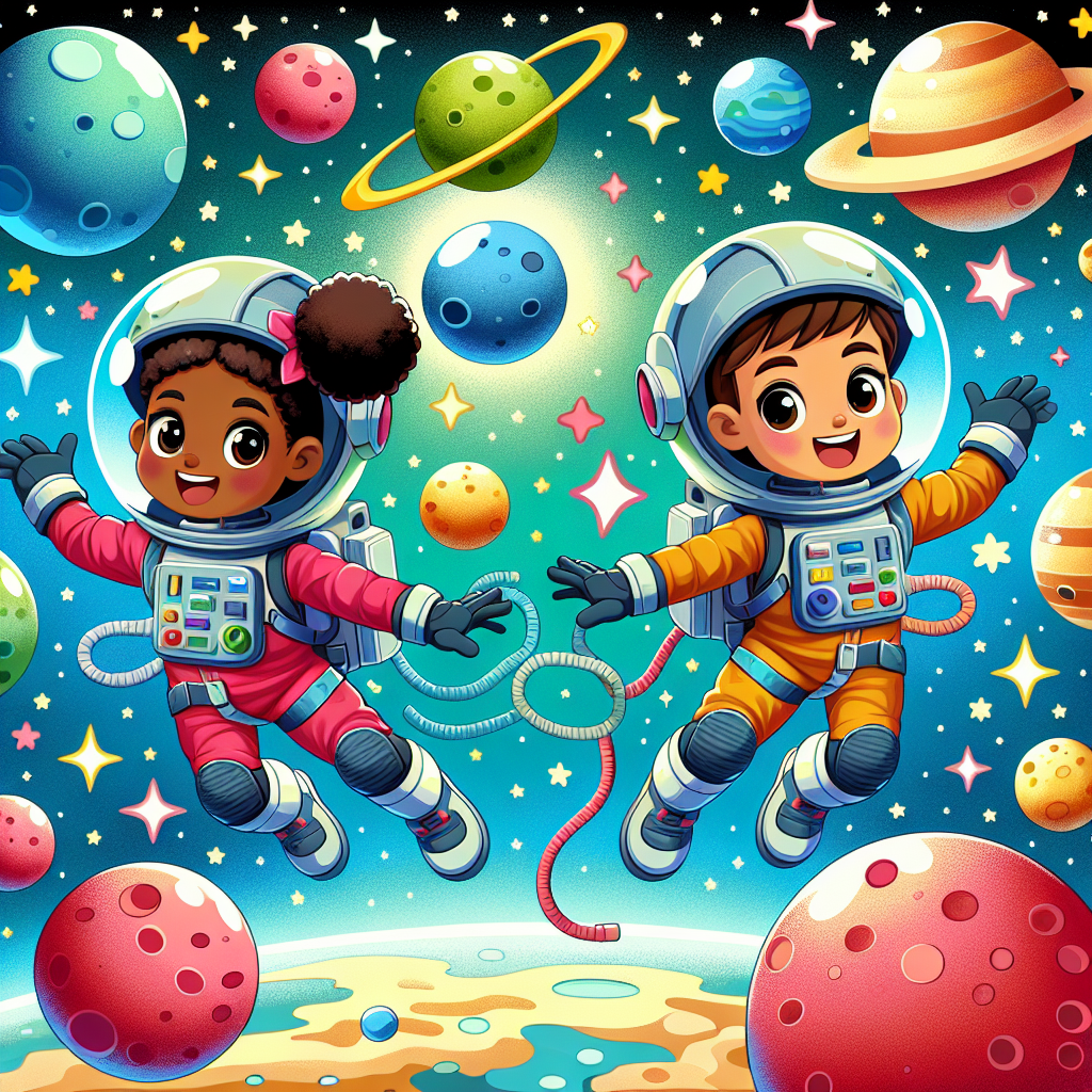 Astronauts In Space Paint By Diamonds