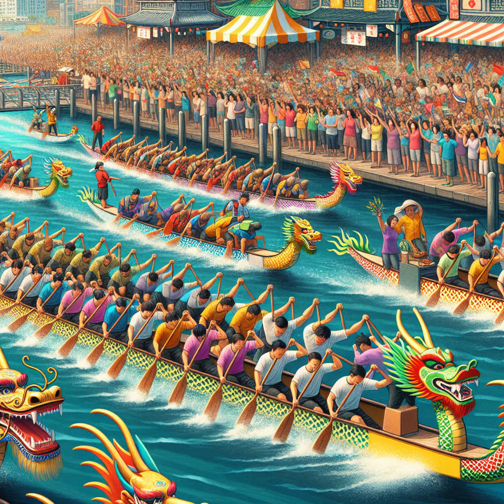 Hong Kong Dragon Boat Carnival - Hong Kong Paint By Diamonds
