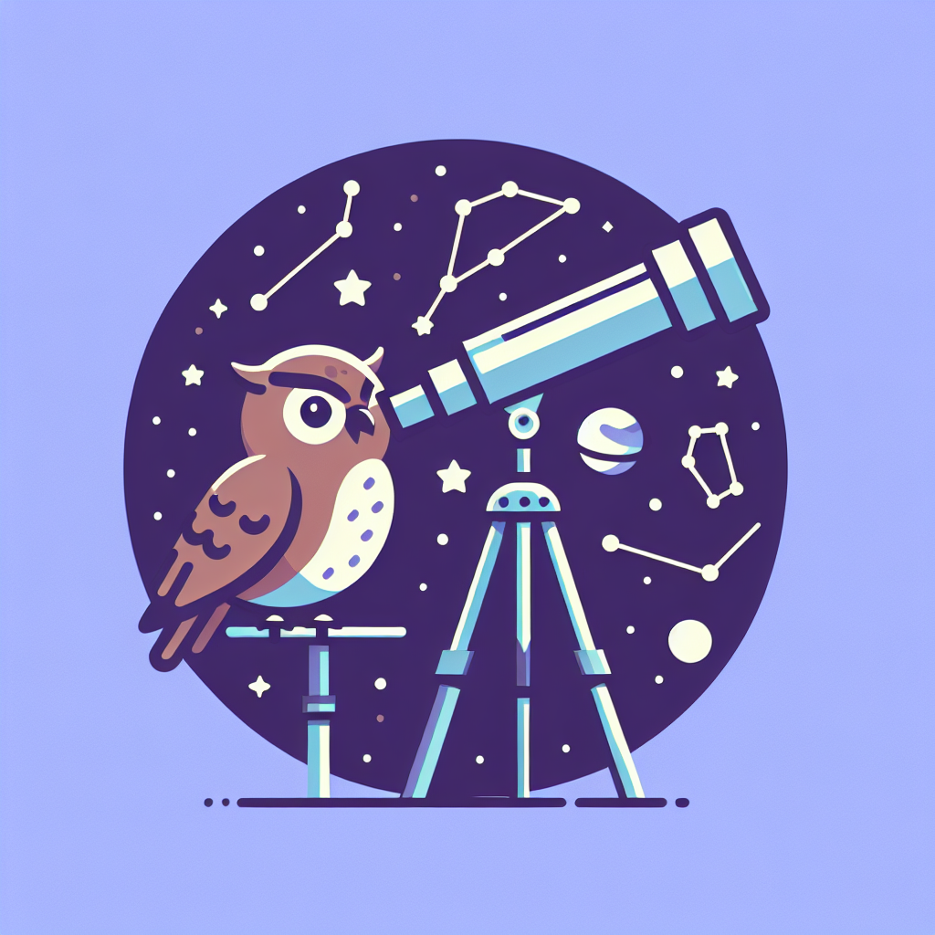 Galaxy Owl's Astrological Adventure Diamond Painting