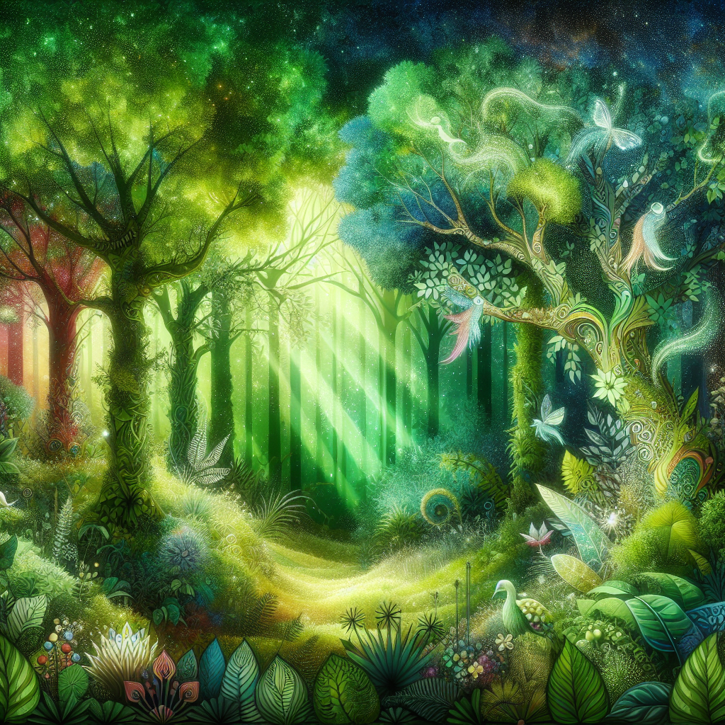 Ethereal Forest Dreams Diamond Painting
