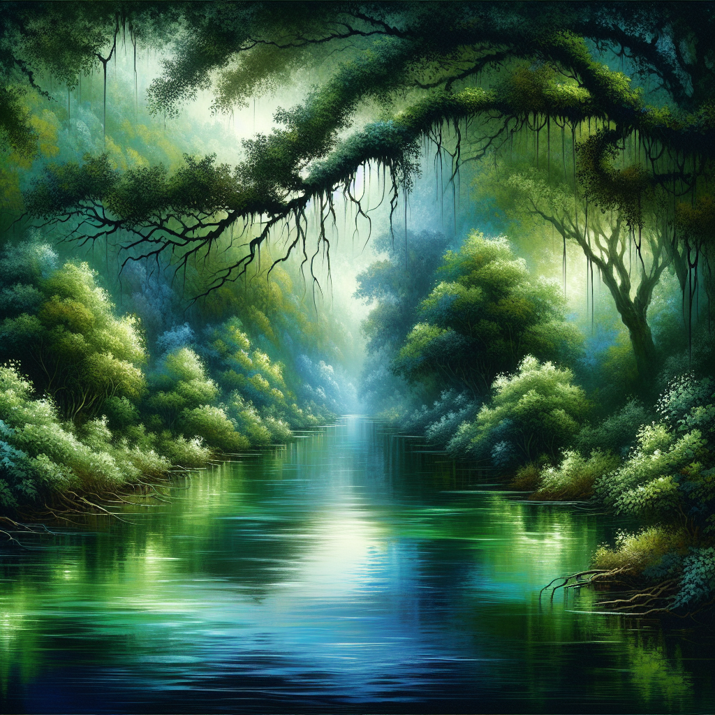 Mystical River Journey Paint By Diamond