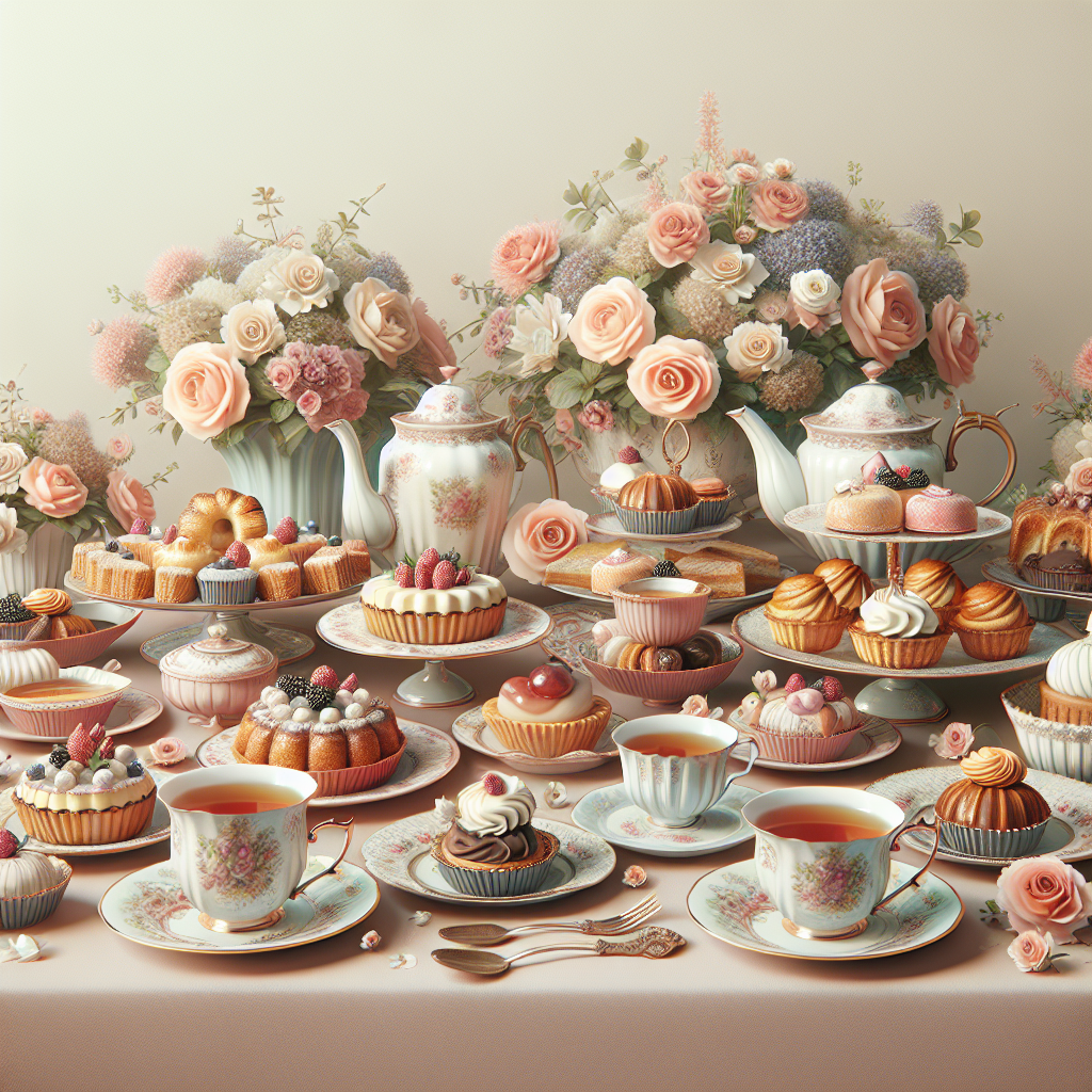 Charming Tea Party Gathering Paint By Diamonds Art