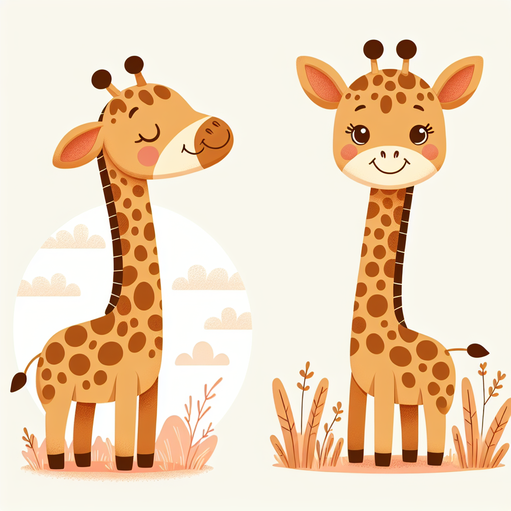 Gentle Giraffe Hug Diamonded Painting Kits