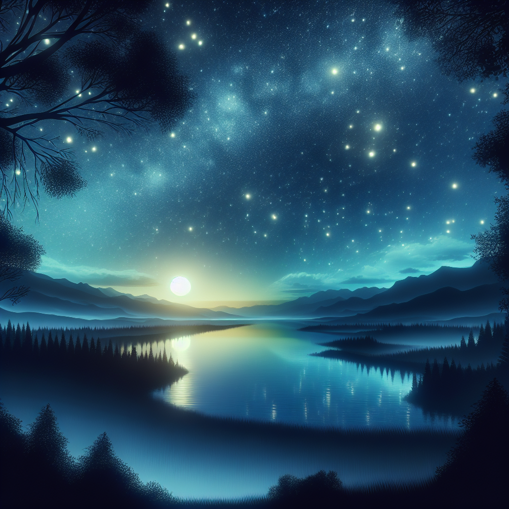 Dreamy Nightscape Paint By Diamond