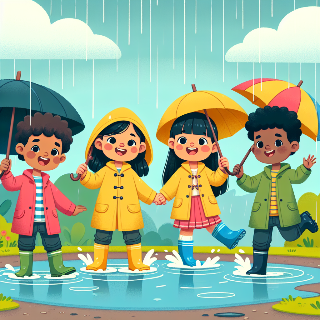 Rainy Day Play Painting Diamond Kit