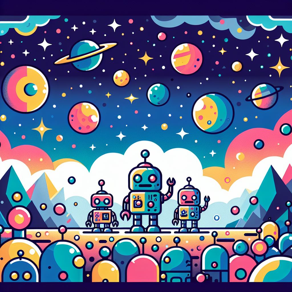 Robotic Space Exploration Diamonded Painting Kits