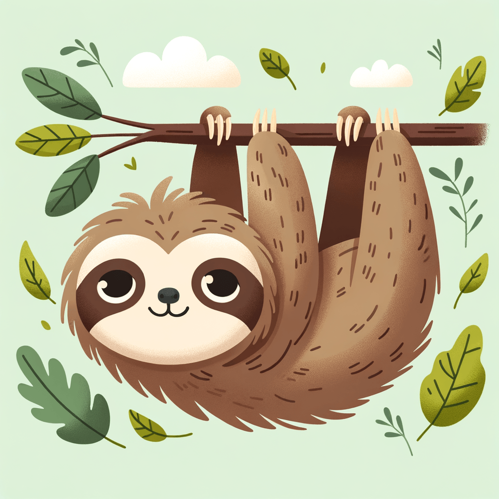 Sleepy Sloth Paint By Diamonds Kits