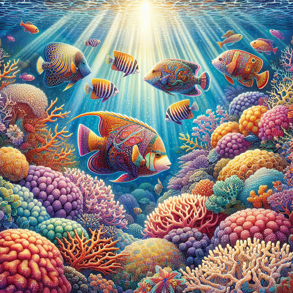 Vivid Oceanscape Journey Painting Diamond Kit