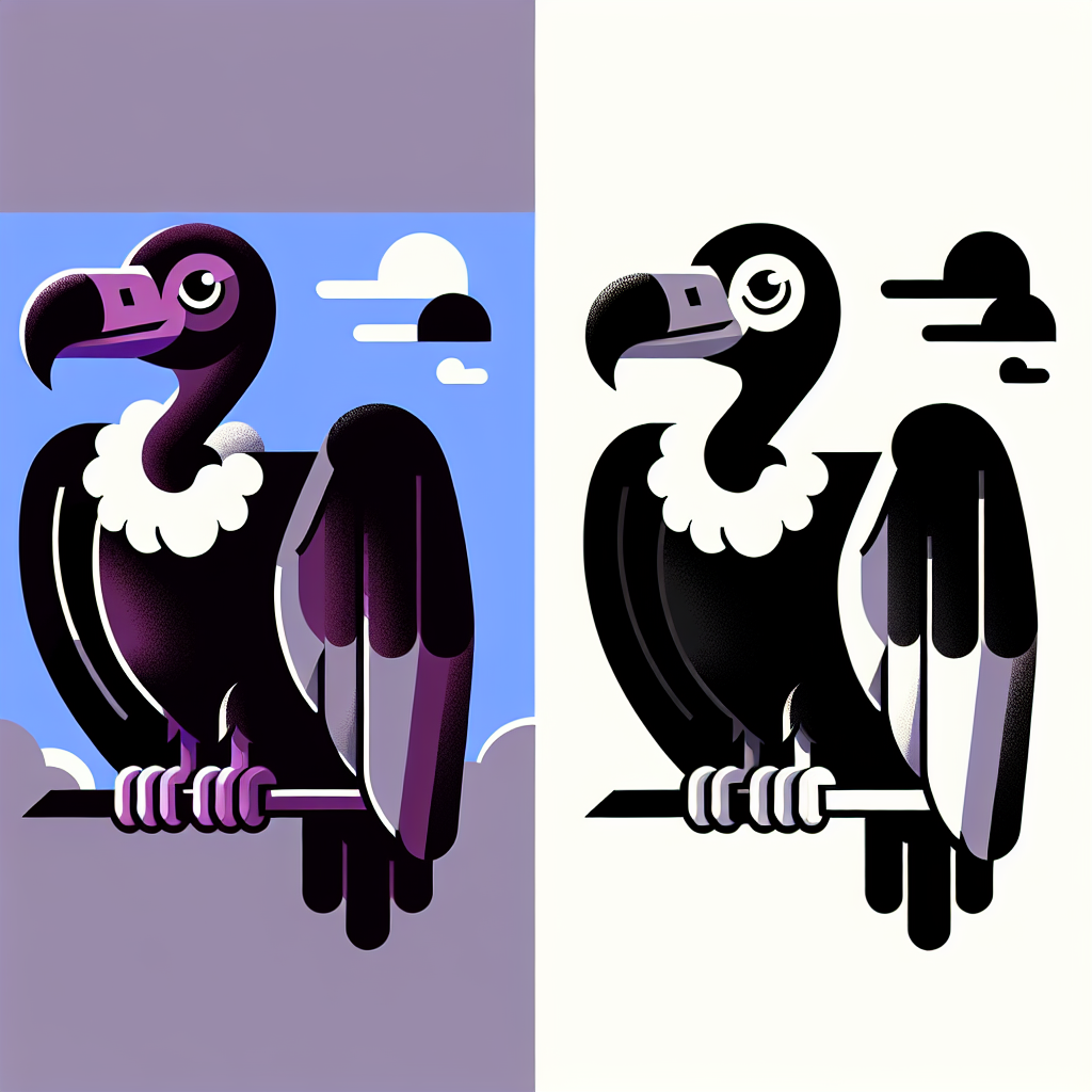 Velvet Vulture Diamond Painting