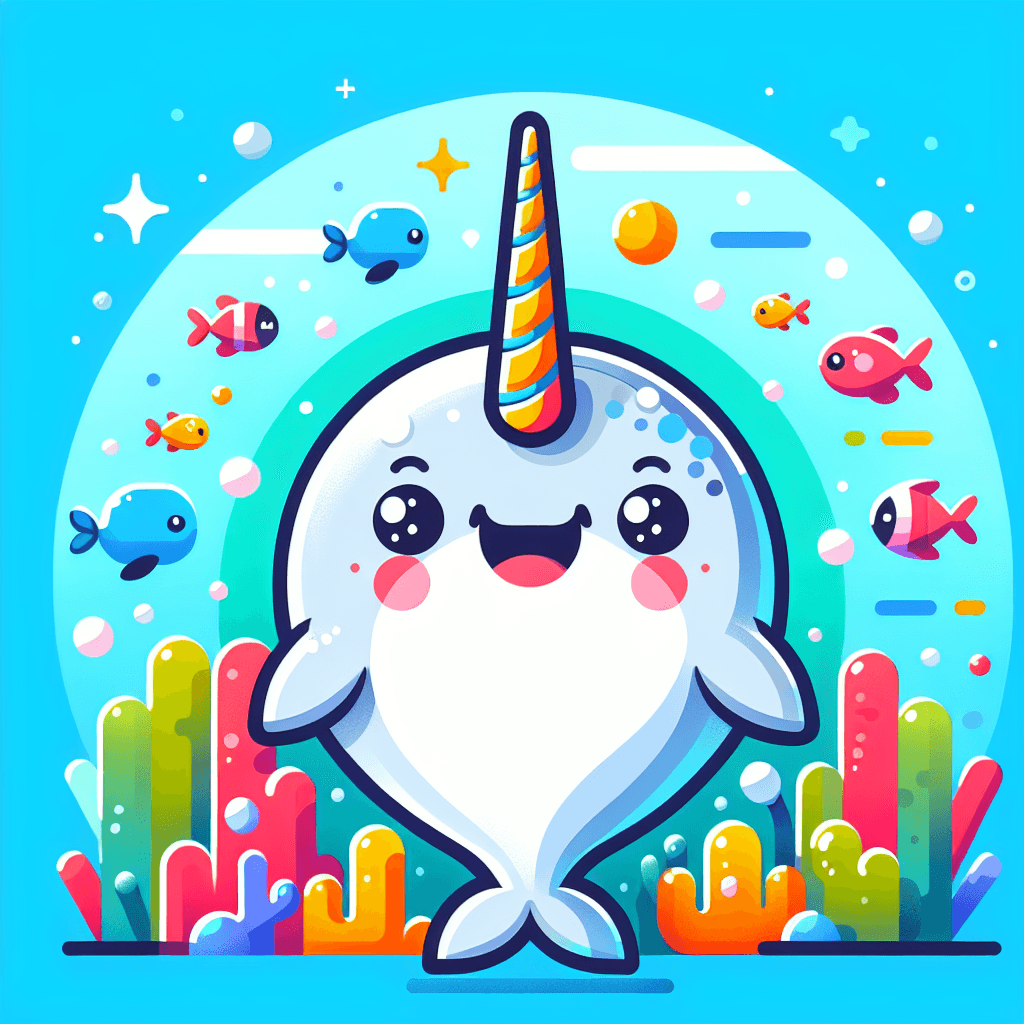 Charming Narwhal Paint By Diamonds